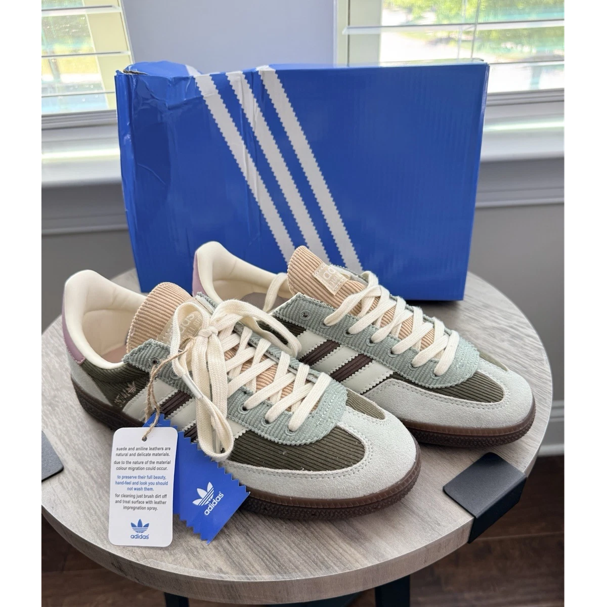 Adidas Handball Spezial Silver Green Magic Mauve for sale | eBay