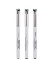 3-Pack Black Pigment Liners Fine Line Pens 0.1mm 0.3mm 0.5mm Line Width