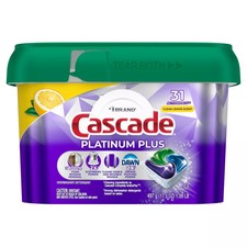 Cascade Platinum Plus Action Pacs Dishwasher ...