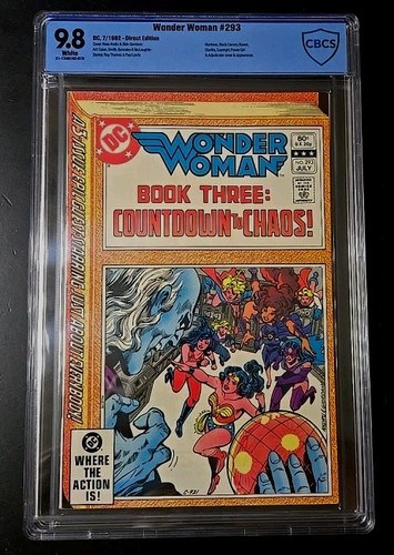 Wonder Woman #293 All Girls Issue, Starfire Power Girl (DC, 1982) CBCS 9.8