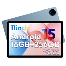 XGODY Neuest 11 inch Tablet HD Android 15 16GB RAM+256GB GMS 13MP Kamera 5G WiFi