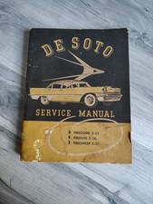 1957 Desoto Shop Service Manual Firedome Fireflite Firesweep Nice Original 57