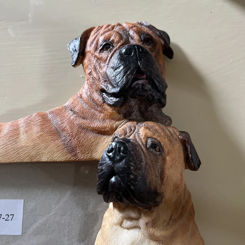 Резиновая фоторамка для собаки бульмастифа подходит для боксера 4 x 6 дюймов ширина 11 дюймов на высоту 9 дюймов - Изображение 2 из 3