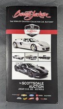 2022 BARRETT JACKSON SCOTTSDALE ARIZONA JANUARY 22-30 AUCTION CATALOG BOOKLET
