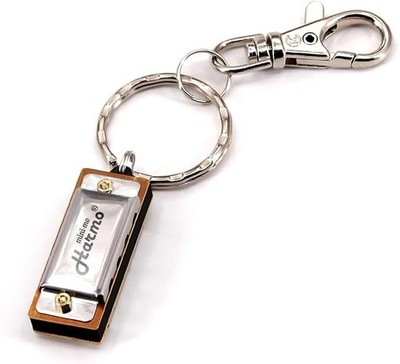 Mini harmonica - Harmo 4 hole harmonica key chain - Free Us Shipping