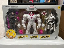 Marvel Legends X-Men Nimrod Psylocke & Fantomex - 3 Pack Box Set Hasbro
