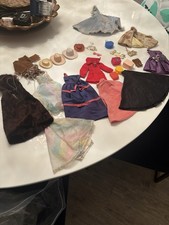 vtg barbie clothes and accessories lot 60/70s - 25 pieces