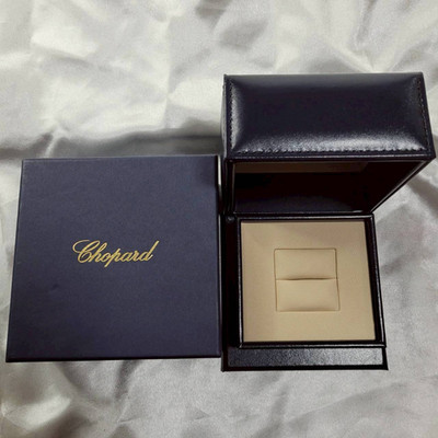 Authentic Chopard Earring Box Cufflinks Box 94001-0010 Blue Box Outer ...