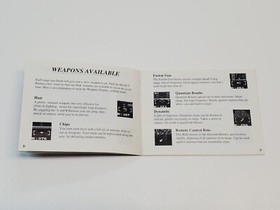 Kabuki Quantum Fighter Authentic Original NES Nintendo Manual Only *