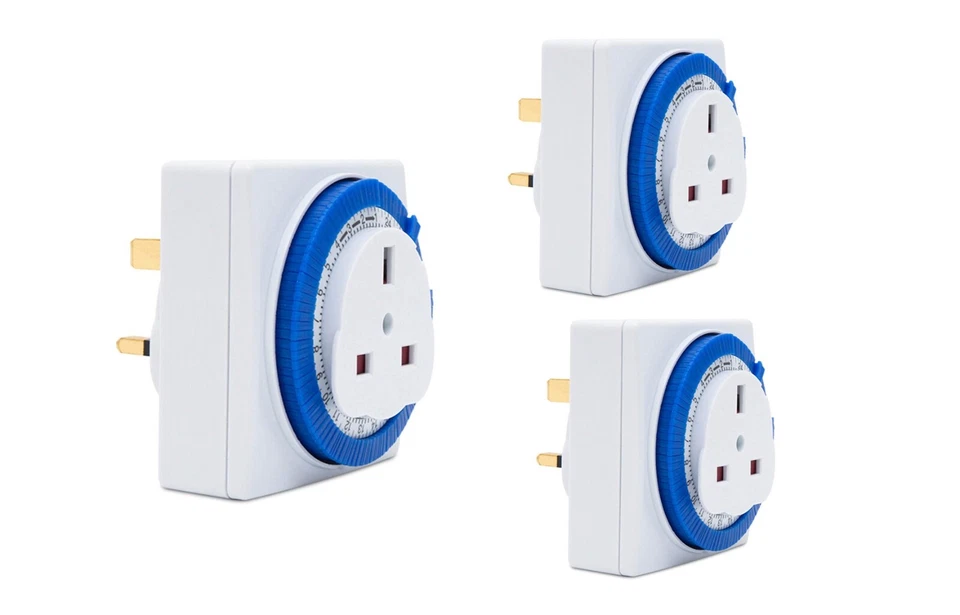 Status 24 Hour Segment Timer Switch Programmable On Off Function UK Mains Plug - Image 3 of 4