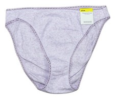 Charter Club 100 Cotton Heathered Bikini Panty Solid Women's Underwear NWT