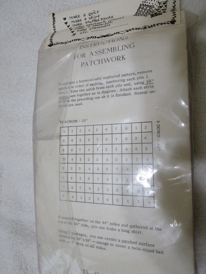 Parches Calico (80 cuadrados de seis pulgadas) Foto 3 de 3