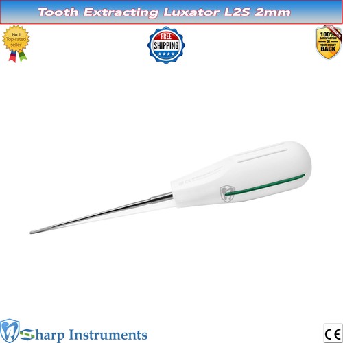 Dental Luxating Elevators Oral Surgery Tooth Extraction Elevator L2S - 2mm - Picture 2 of 2