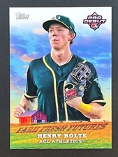HENRY BOLTE 2023 Topps Pro Debut Farm Fresh Futures #FF-14 Athletics