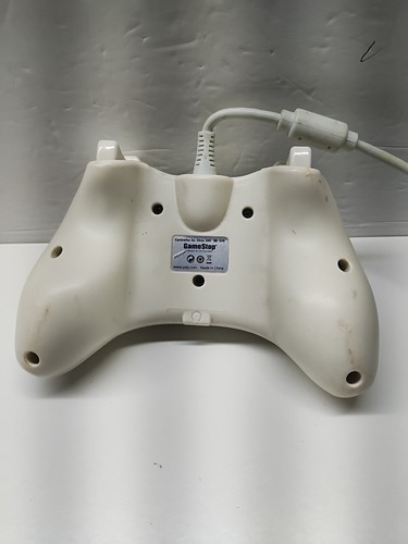 GameStop Wired Controller for Microsoft Xbox 360 White #BB-070 Great Condition - Picture 3 of 5