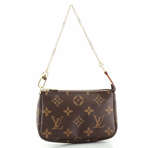 Louis Vuitton Pochette Accessoires Monogram Canvas Mini | eBay