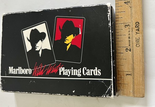 VTG Marlboro WILD WEST Playing Cards 2 Complete Sets - Picture 3 of 6