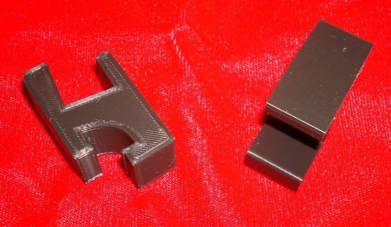 Hinge set for UA Dual Turntable Dust Cover United Audio / IMPRO redesigned - Image 2 of 4