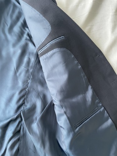 Genuine JAEGER UK Pure Wool Reefer Blazer! Regular cut. Size 44S - Picture 8 of 21
