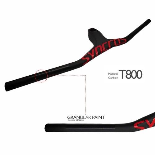 28.6mm -17Degree Carbon Integrated Cockpit Handlebar for Mountain Bike 660~800mm - Picture 2 of 40