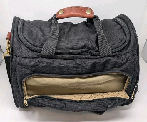 Samsonite Carry On Black Overnight Travel Tote Shoulder Bag Ballistic - Picture 9 of 24