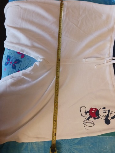 Disney Cruise Line Mickey Mouse Women’s color Ivory Sweatpants size 1X - Picture 5 of 8