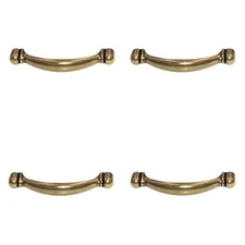 4 Pack BP3441-BB Burnished Brass 3"cc Cabinet Handle Pull Amerock Allison