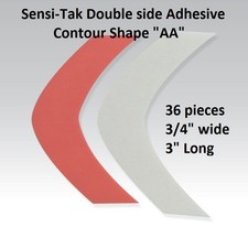 SENSI TAK Red Liner Tape Contour AA 36 piece wig tape toupee tape Walker Tape
