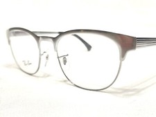 NEW Ray Ban RB6317 2553 Gunmetal Round Modern Eyeglasses Frames 51/20 145