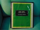 jd deere TM1574 325 335 345 lawn mower tractor tech service manual printed