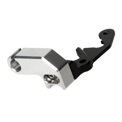 SILVER 3D Engrave Clutch Cable Guide Clamp For YAMAHA WR250X WR 250R 2007-2016