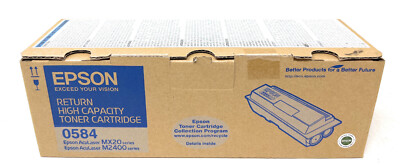 EPSON S050435 0435 ORIGINAL BLACK TONER ACULASER M2000 8,000 PGS [OPEN BOX]