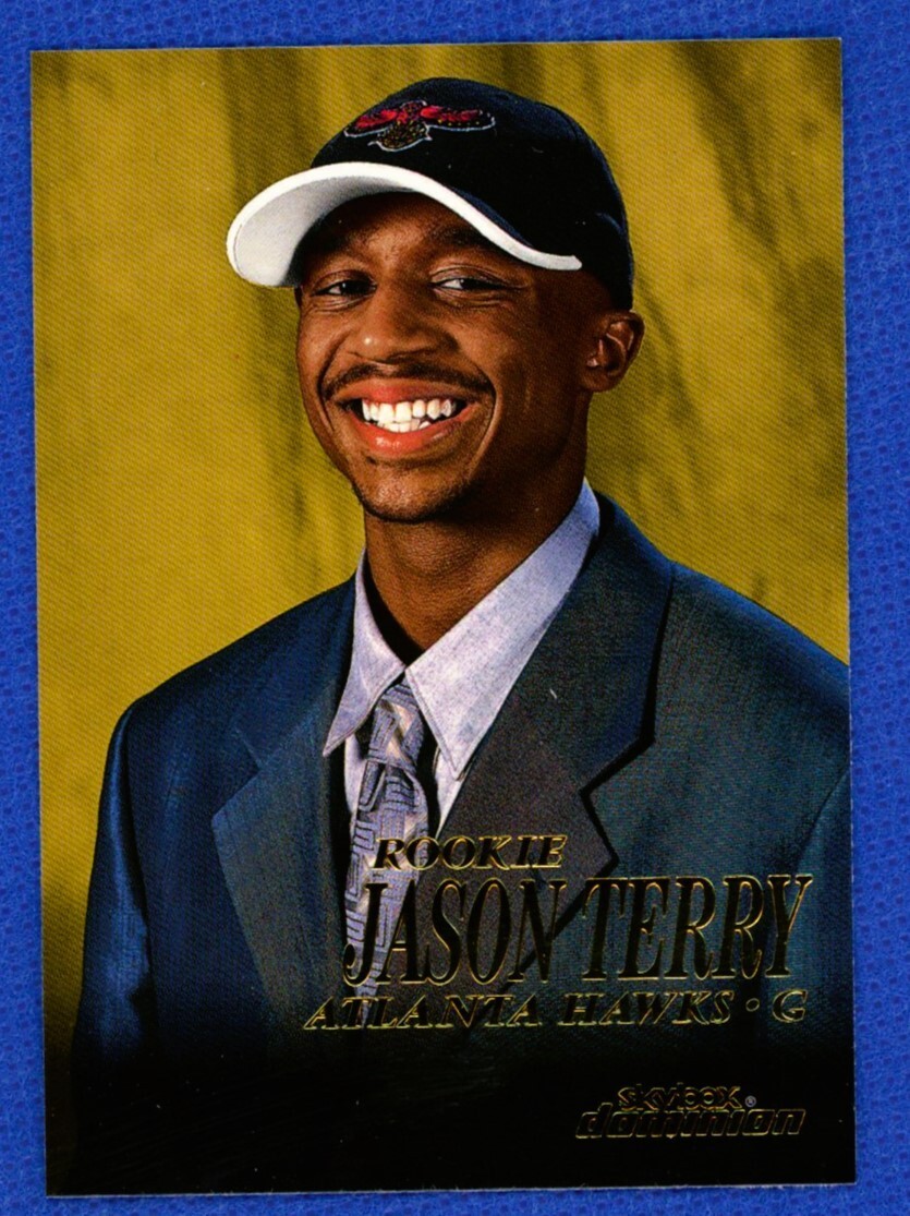 1999-00 SkyBox Dominion #210 Jason Terry RC Atlanta Hawks Combine Shipping