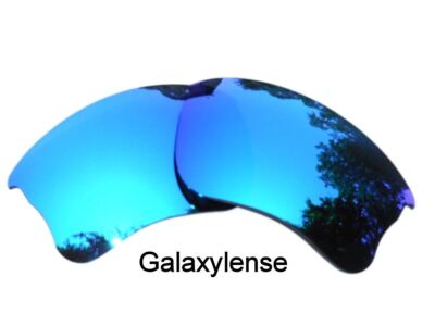 Galaxy Replacement Lens For Oakley Flak Jacket XLJ Sunglasses Ice Blue Polarized