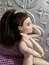 Nude Hybrid Barbie Doll, Hearing Aid~ Made to Move Body, Posable for OOAK