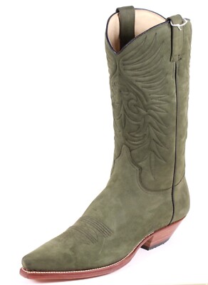 814 Westernstiefel Cowboystiefel Line Dance Catalan Style Texas Leder Buffalo 41