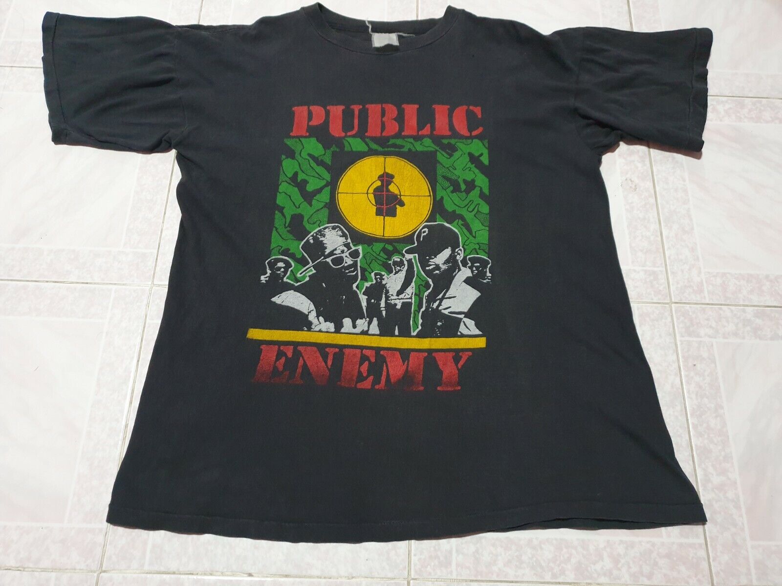 VINTAGE 90s PUBLIC ENEMY BOOTLEG TEE