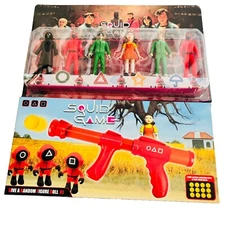Squid game Action Figures Toy Set For Kids