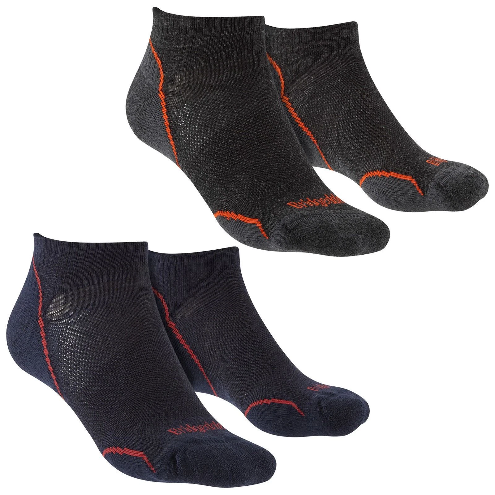 Bridgedale - Mens Walking Ultralight T2 Merino Wool Outdoor Ankle Socks
Opens in a new window or tab