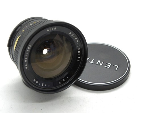 Very Rare Super-Lentar Wide Angle 21 mm 3.8 Japanese Flektogon lens M42 Fuji Fx - Picture 4 of 11