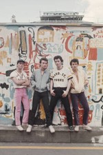 Scottish Pop Group Slik Posed Together Wearing Baseball Tops 1976 Old Music Phot