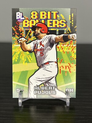 Albert Pujols 2023 Topps Big League Baseball  BL 8 Bit Ballers #8B-16