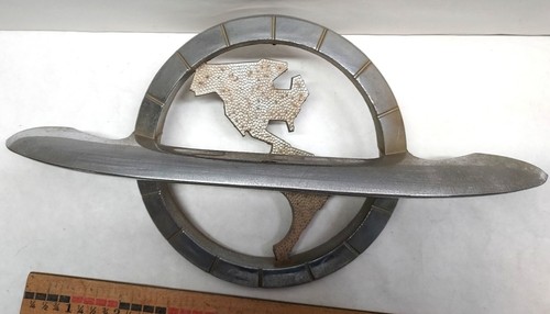 1954 Oldsmobile 88 Chrome Globe Trunk Emblem - 565180 Gerity - Picture 3 of 12