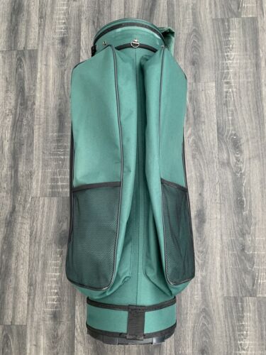 Powakaddy Golf Club Cart/Carry Bag With Padded Shoulder Strap & Rain Hood Green - Picture 11 of 24