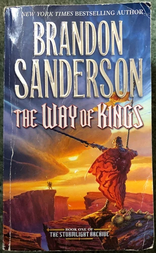The Way of Kings, Brandon Sanderson, book 1 of the Stormlight Archive, 7th print