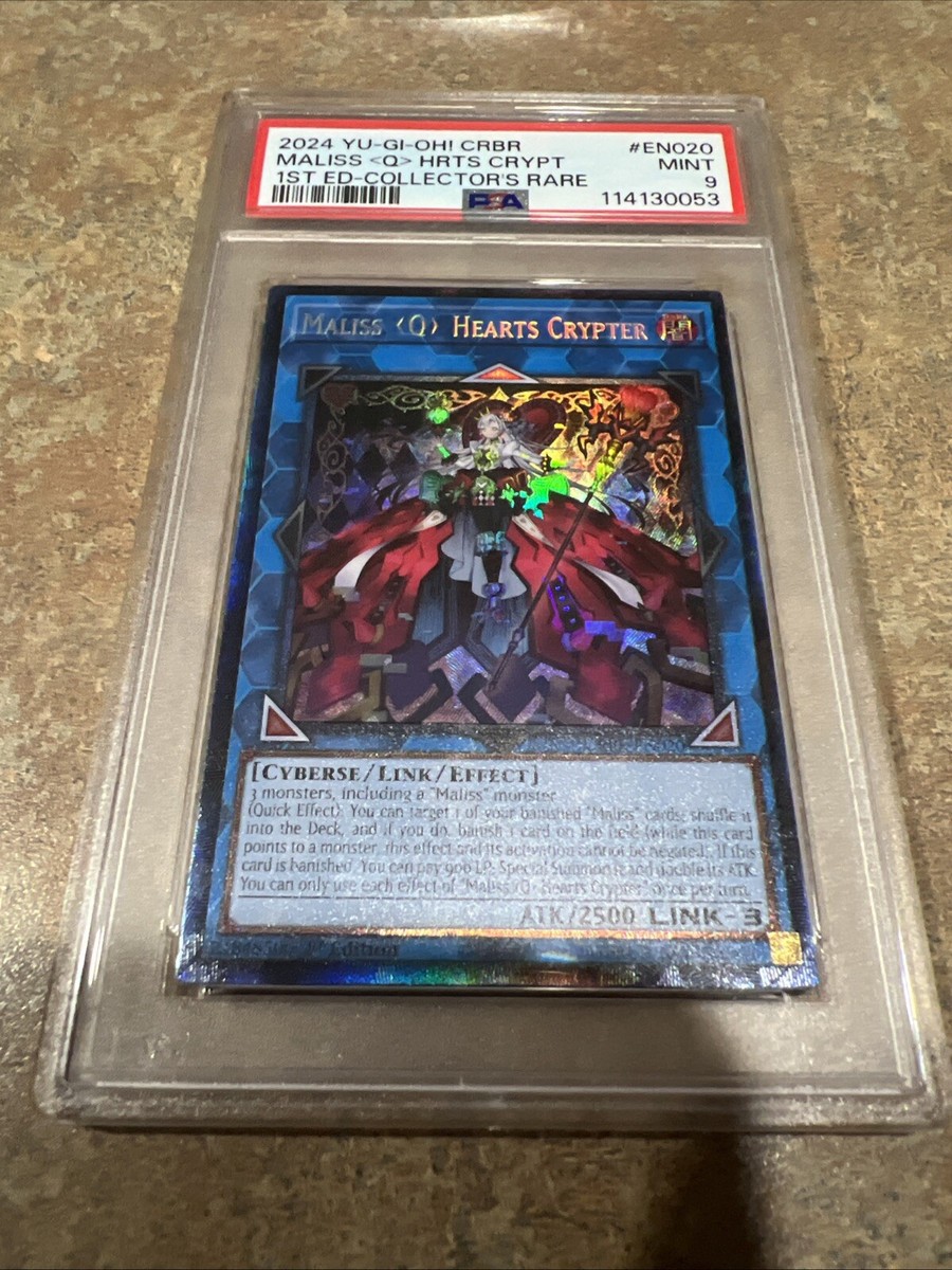 Yu-Gi-Oh! Maliss Q Hearts Crypter CRBR-EN020 COLLECTOR'S