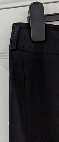 **Black Aline Midi Linen Blend Skirt Size 16 From BHS👗** - Picture 4 of 7