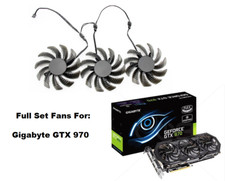 GPU Cooling Fan For Gigabyte GTX 970 GTX970 GV-N970WF3 GV-N970G1 PLD08010S12H