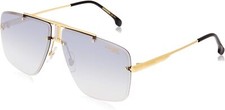 Carrera Women's 1016/S Sunglasses 64, Gold/Grey Shaded