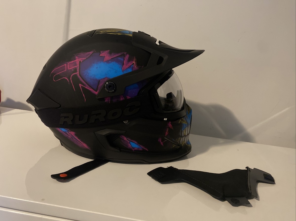 美品 Ruroc ヘルメット XLサイズ 遊ばし 美品 Ruroc ヘルメット XLサイズ 遊ばし
